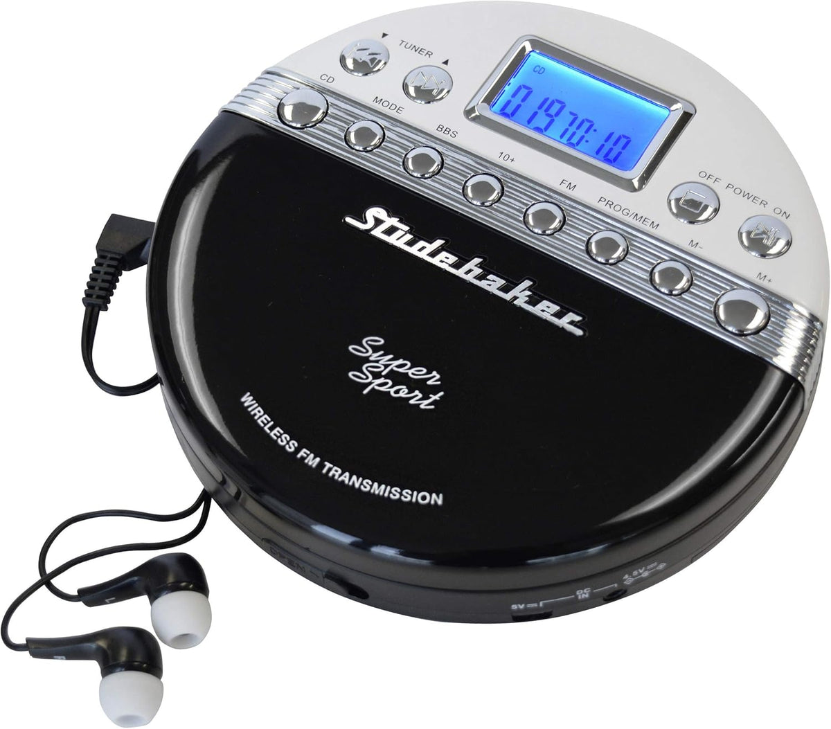 Portable CD Player with FM Stereo Radio B33704