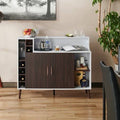White and Wenge Buffet Server J54721
