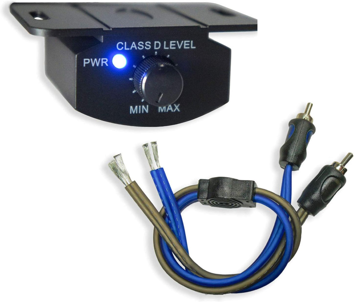 Car Stereo Class D Mono Subwoofer Amplifier Bundle with Amp Kit F432360