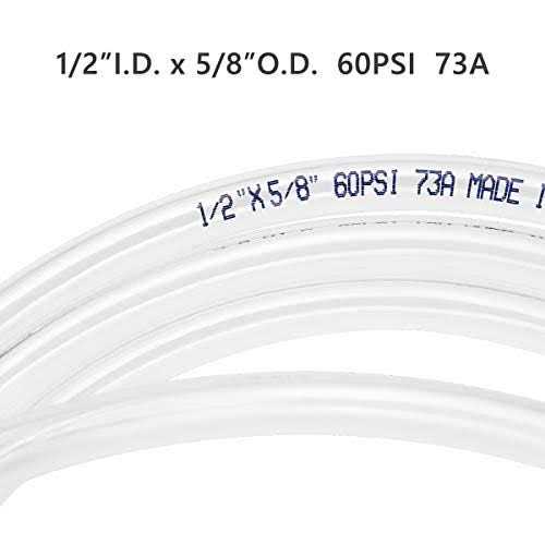 Clear Vinyl Tubing Flexible PVC Hose A86781