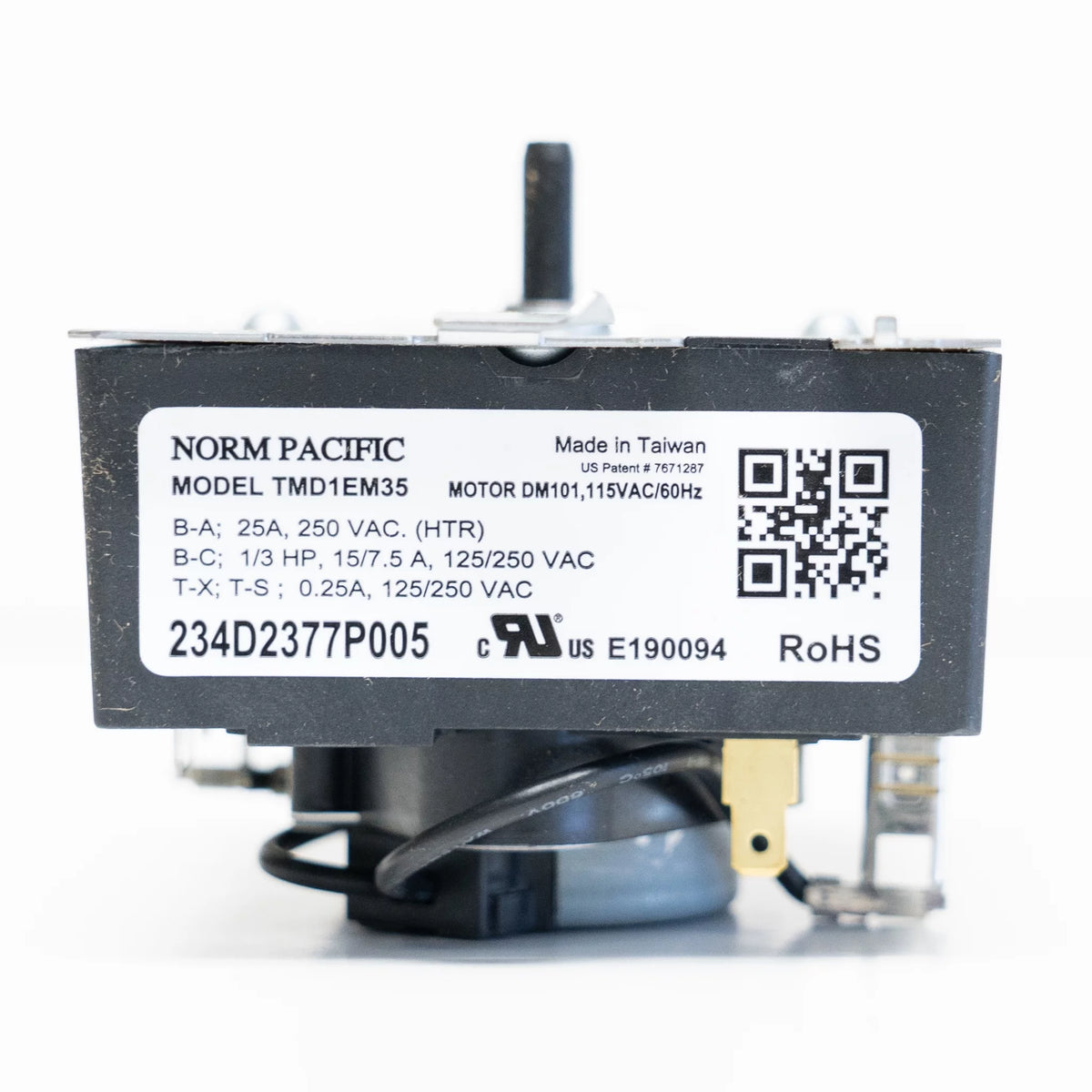 Dryer Timer Control T56219