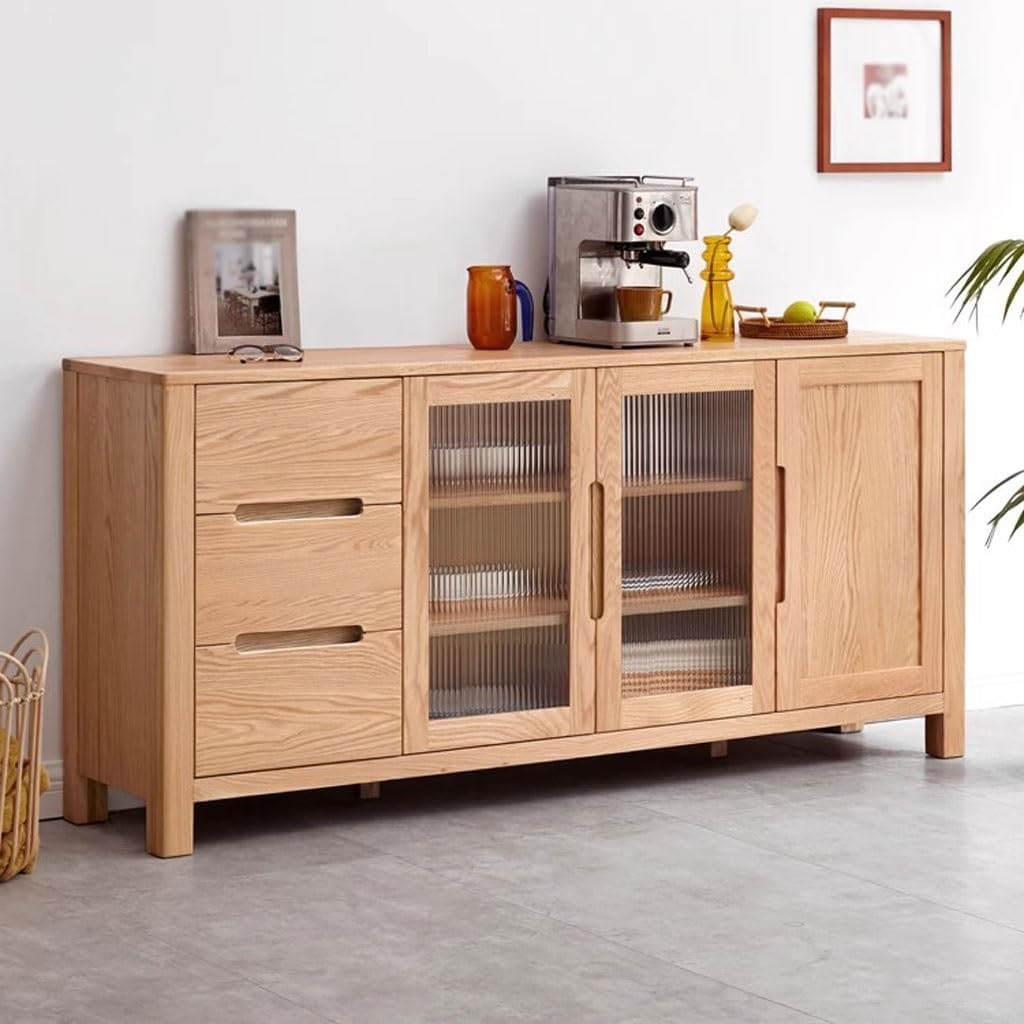 Solid Wood Sideboard Cabinet R385