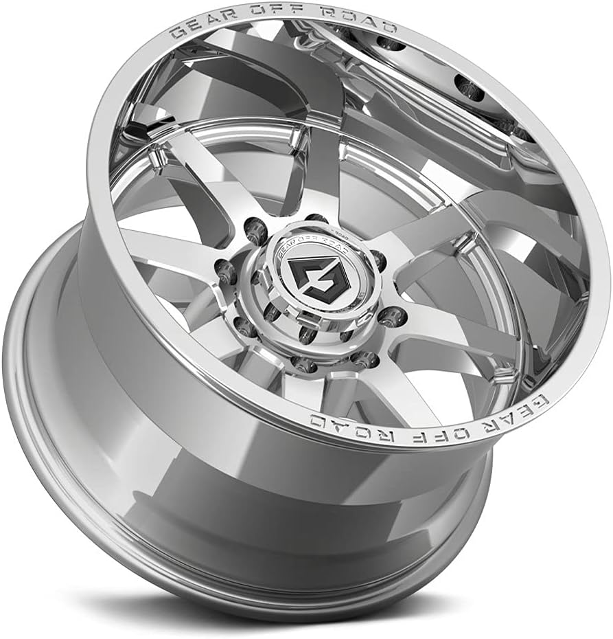 Chrome Wheel Rim 20x10 5x5 -19mm A4300