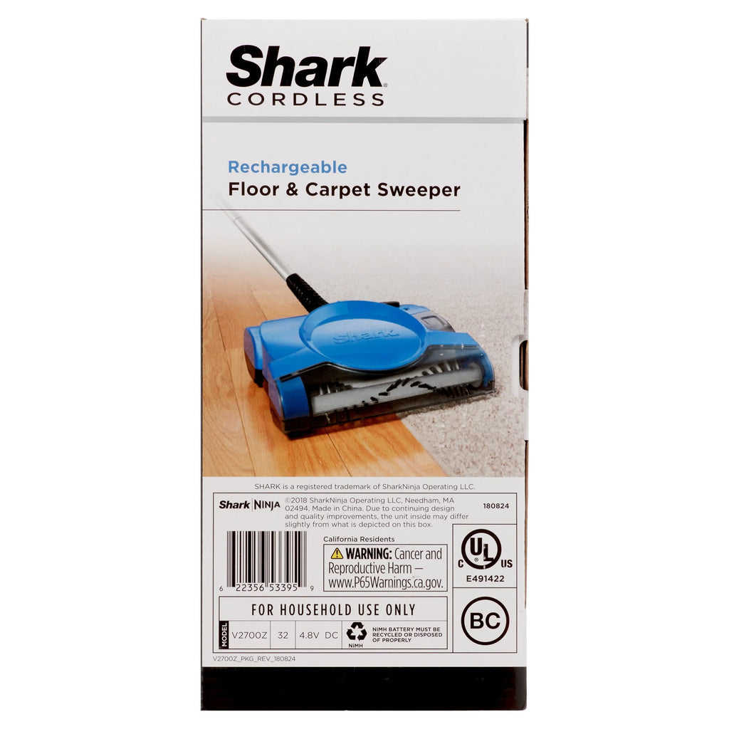 Rechargeable Floor and Carpet Sweeper L250761