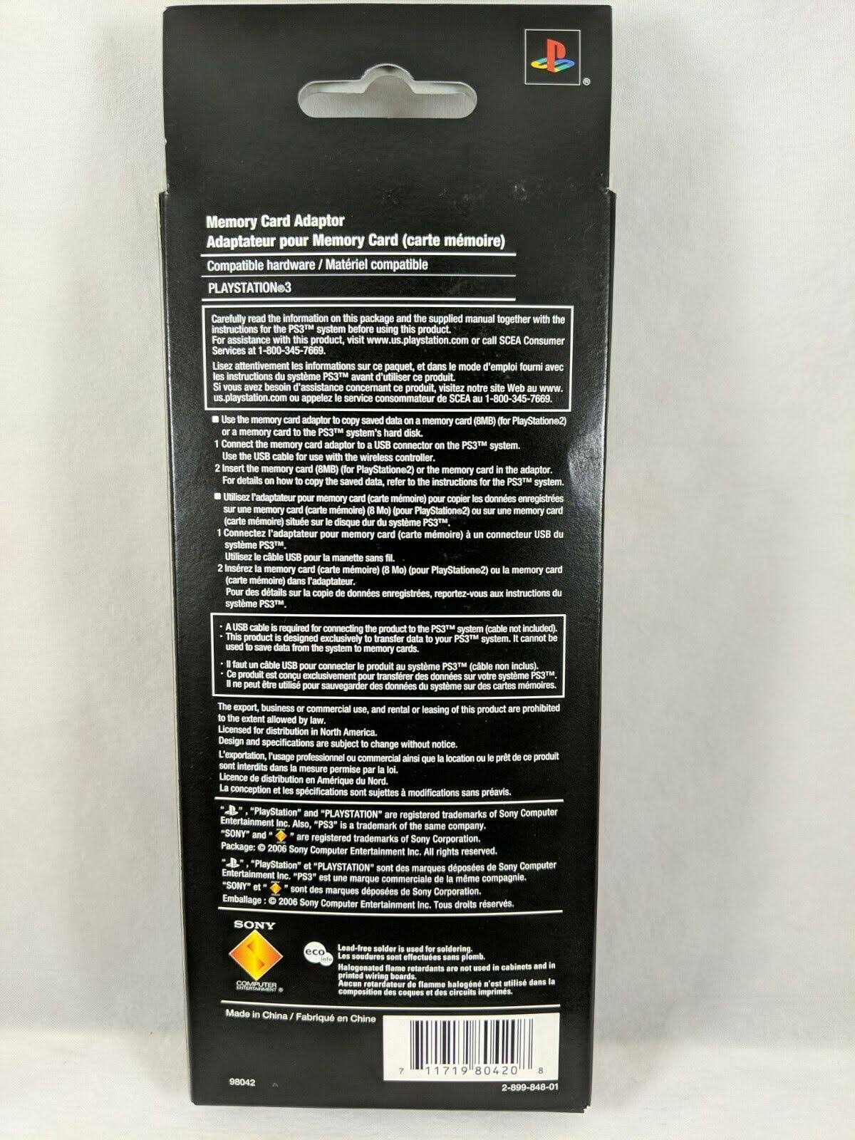 Memory Card Adaptor I364606