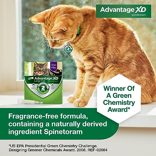 Large Cat Flea Prevention Treatment, 4 Topical Doses G718654