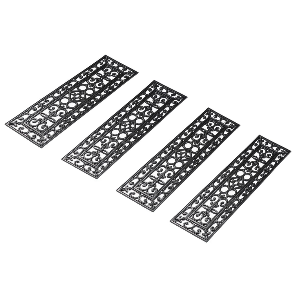 Set of 4 Anti-Slip Stairs Tread Mat O328037