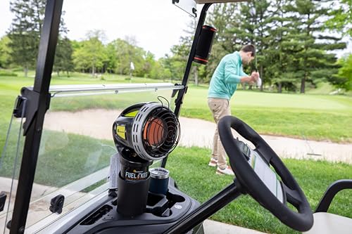 Silver and Black 4000 BTU Golf Cart Heater R622225