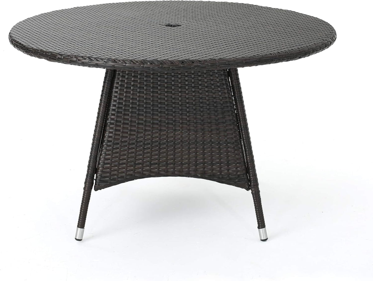 Multibrown Round Dining Table H2256