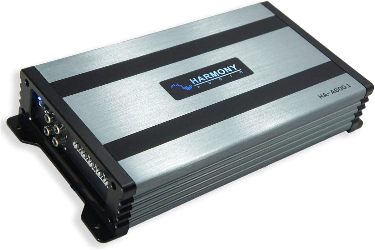 Car Stereo Class D Mono Subwoofer Amplifier Bundle with Amp Kit F432360