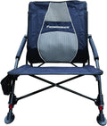 Heavy Duty Portable Recliner Beach Chair with Lumbar Support G216121