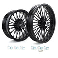 21x3.5 18x5.5 Fat Spoke Wheels Rim for Harley Dyna Wide Glide FXDWG 2006-2017 P61972