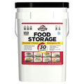 Emergency Food Supply Bucket, 307 Servings, Dehydrated Meal Kit U831660