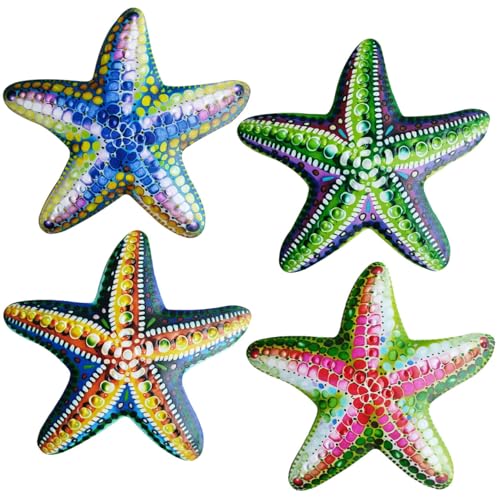Peach Iron Starfish Wall Decor X2994