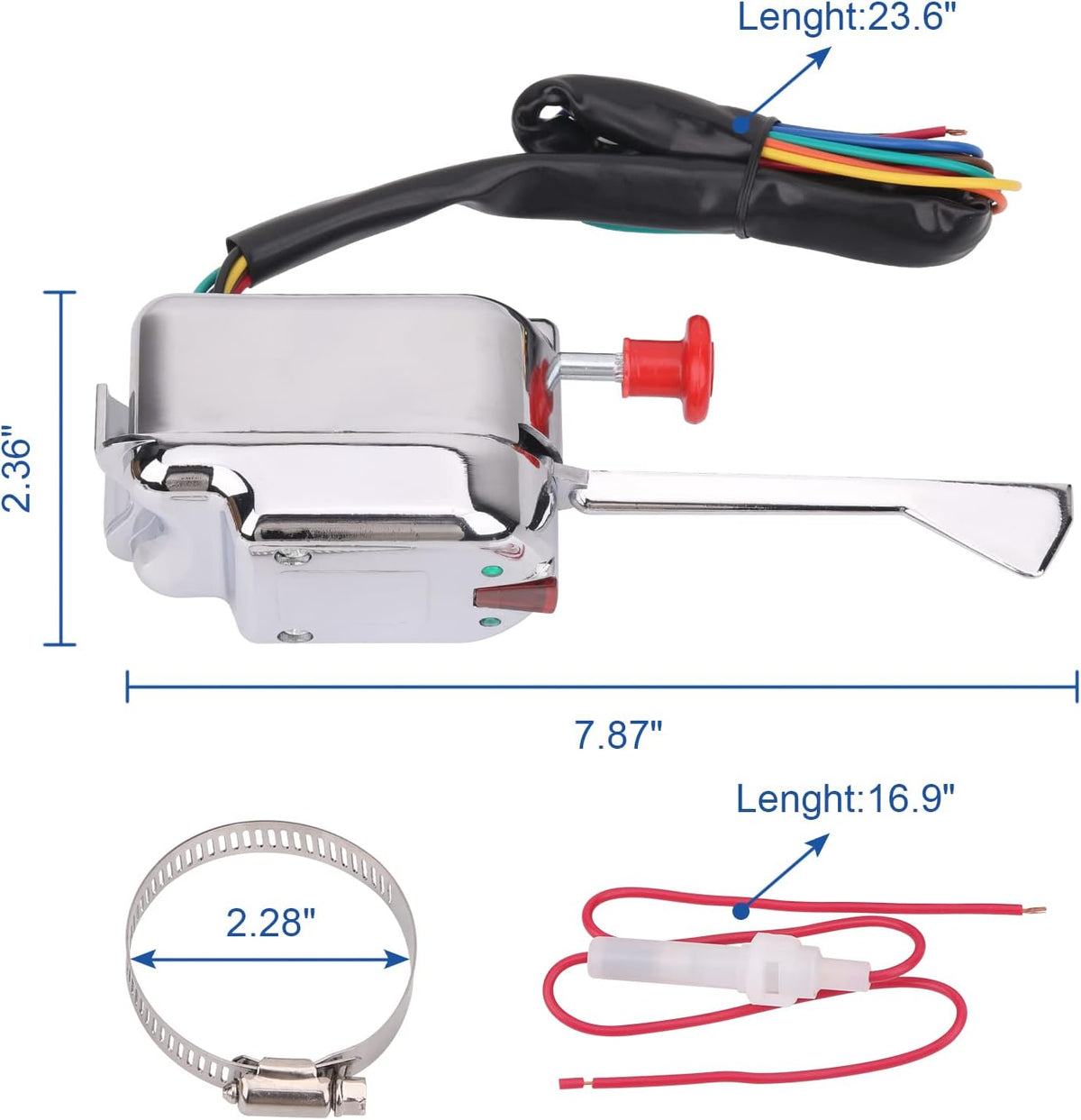12V Universal Heavy Duty Turn Signal Switch K974