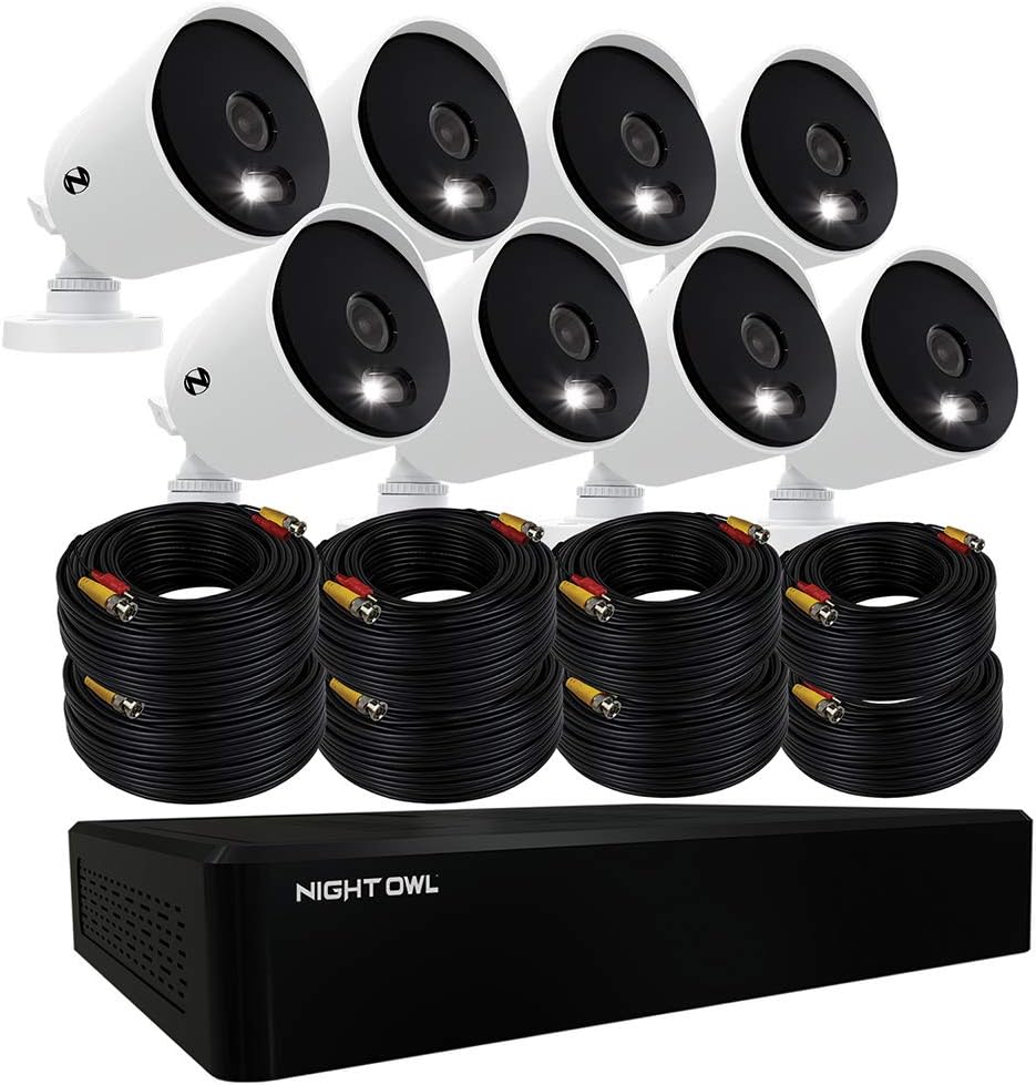 8 Wired 4K Ultra HD Home Security Camera System with Night Vision and 2TB Hard Drive K629246