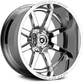 Chrome Wheel Rim 20x10 5x5 -19mm A4300