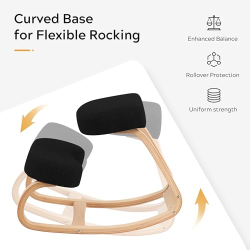 Adjustable Kneeling Chair with Cushion N843