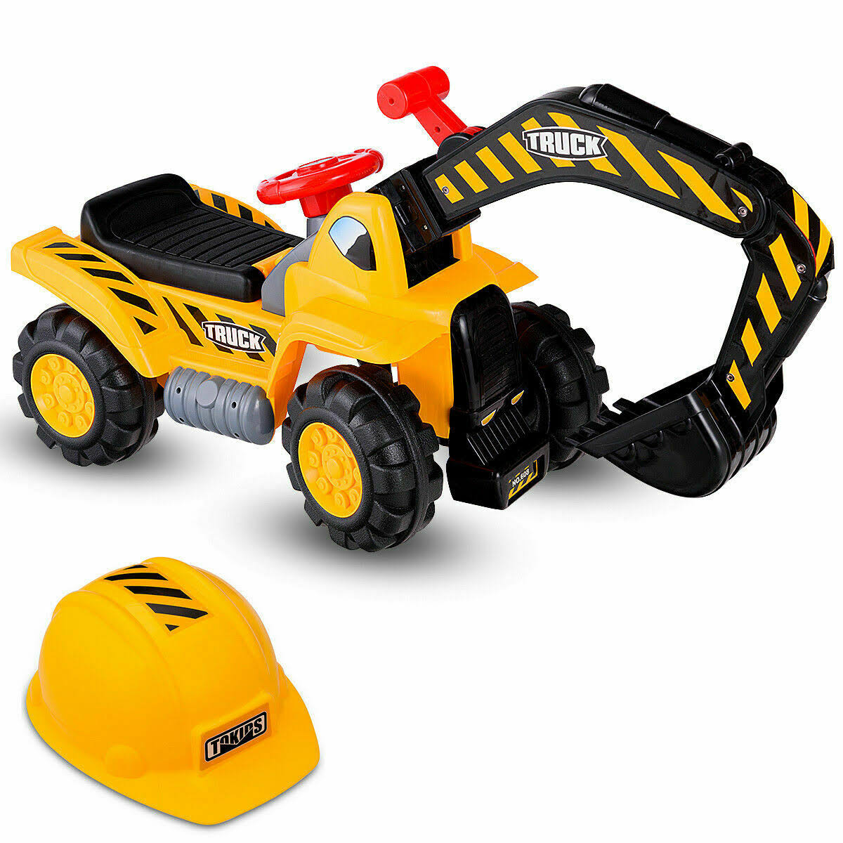 Kids Toddler Ride on Excavator Truck Scooter O13533