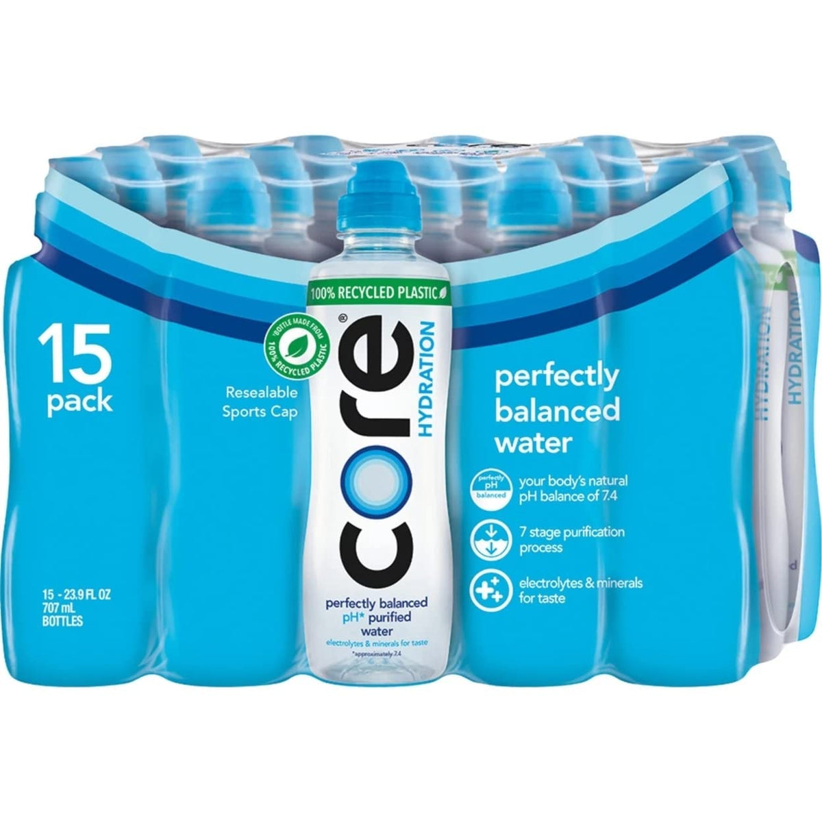 23.9 Fluid Ounce Pack of 15 Enhanced Water S895