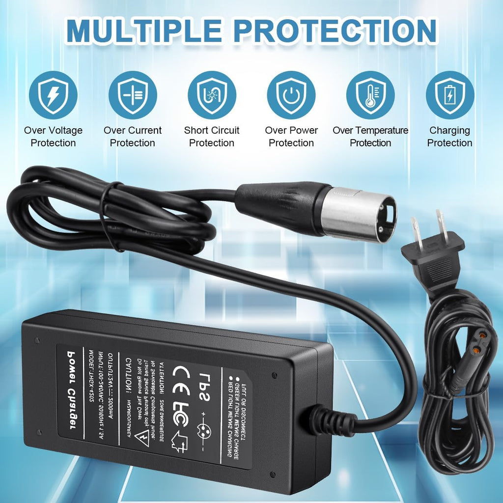 24V 2A XLR Electric Scooter Battery Charger R394971