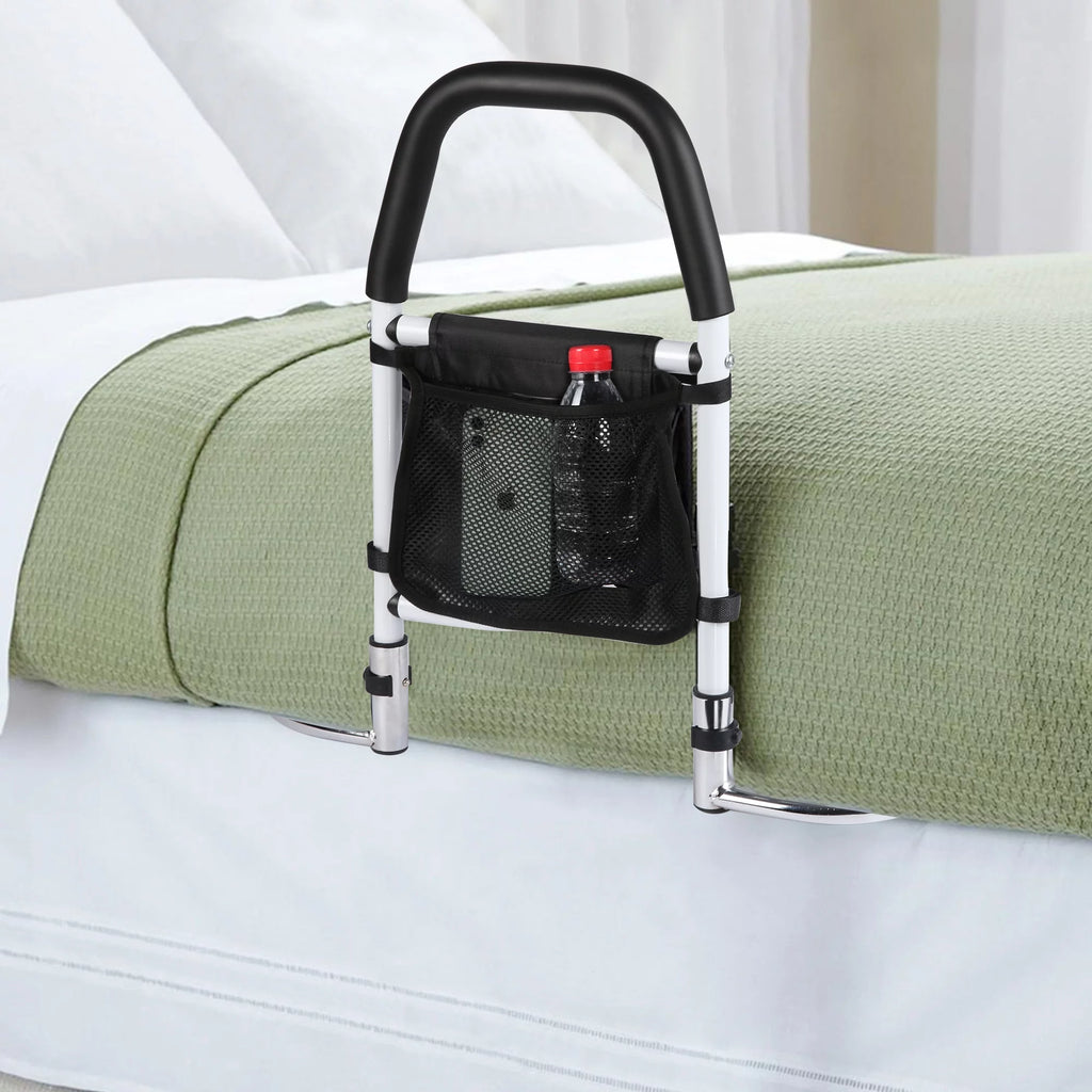 Bed Assist Rail with Anchor Strap and Storage Pocket L7497