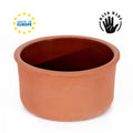 2.5 qt Glazed Terracotta Casserole Dish I30994