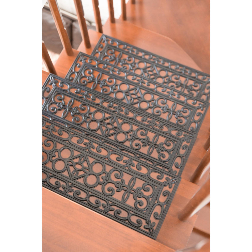 Set of 4 Anti-Slip Stairs Tread Mat O328037