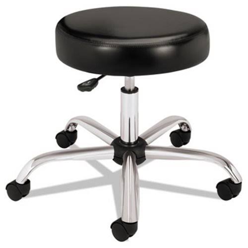 Black Vinyl Medical Stool L67899