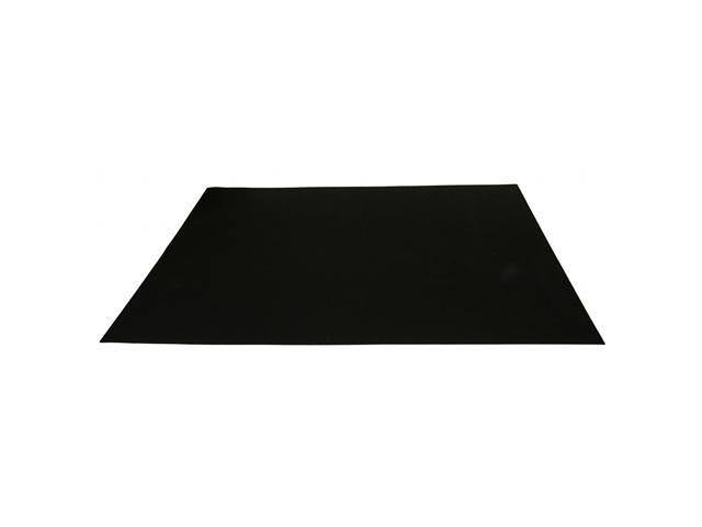 Black 1/4 inch Rubber Flooring O190561