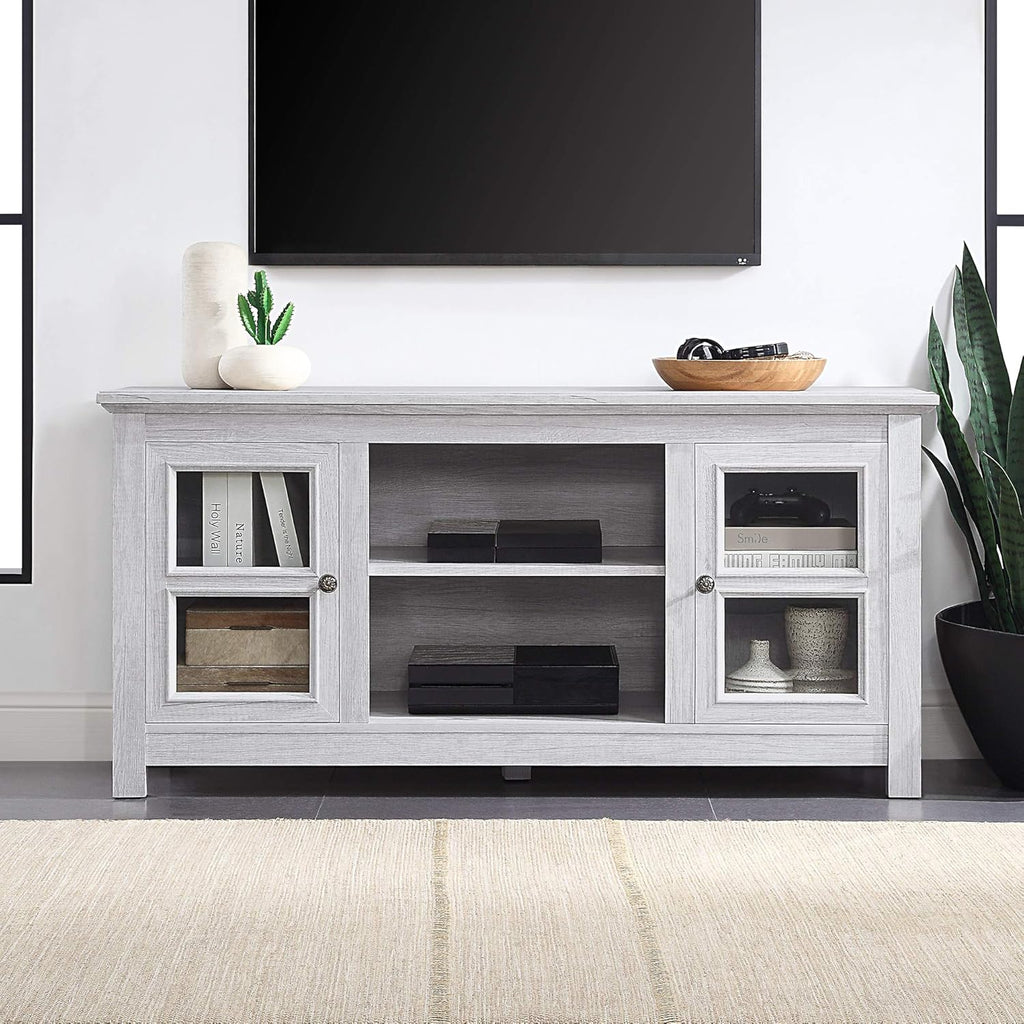Electric Fireplace TV Stand for TVs up to 55 Inch Y80086