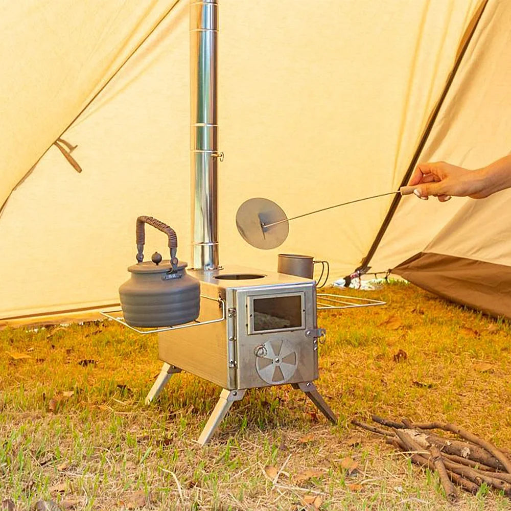 Portable Wood Stove with Chimney U73294