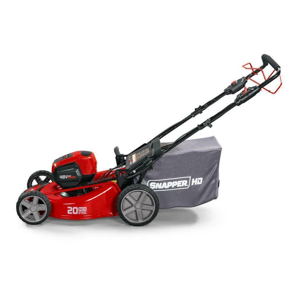 48V Max 20 in. Self-Propelled Electric Lawn Mower B750356