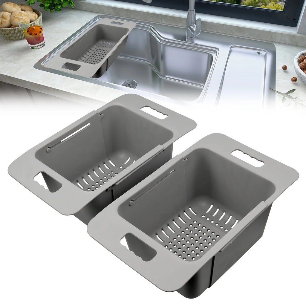 Adjustable Freezer Baskets with Handle A54364