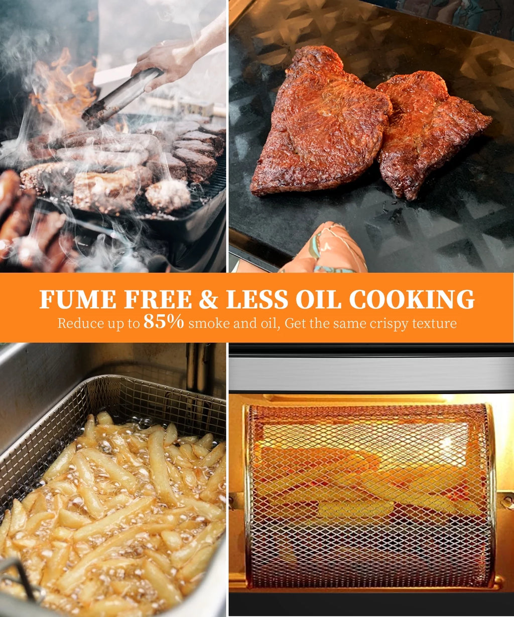 20 Quart 1800W Air Fryer Oven Combo V979