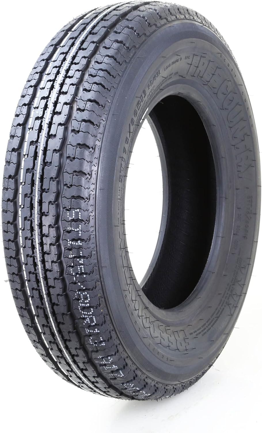 Set 3 Trailer Tires ST175/80R13 6PR Load Range C with Scuff Guard M424