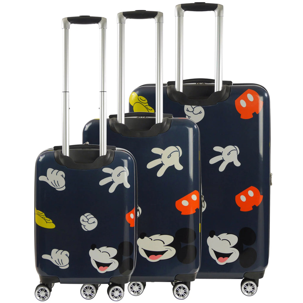 Mickey Mouse 3 pc Hardside Spinner Luggage N344326