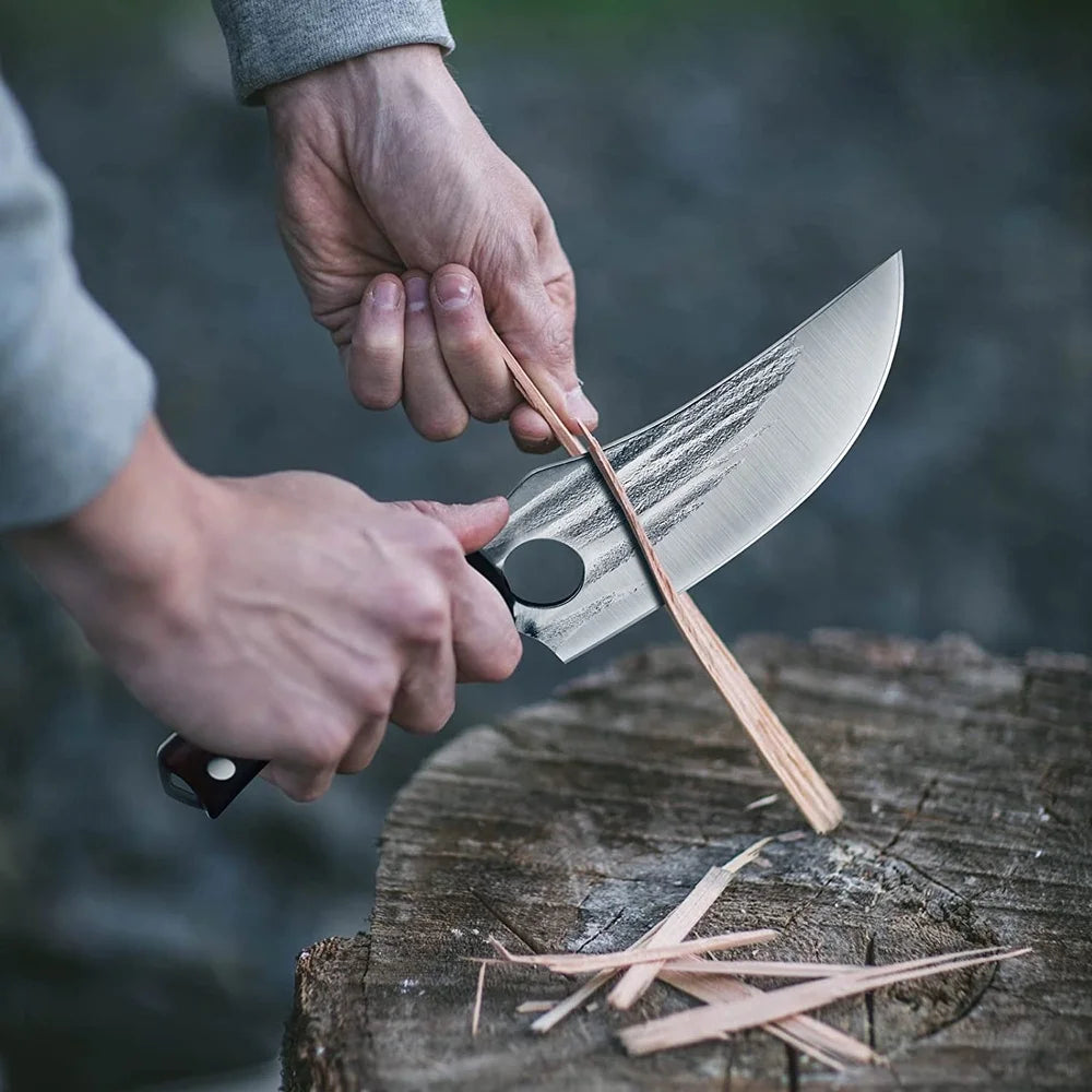6 inch Forged Stainless Steel Meat Cleaver Knife Q7931