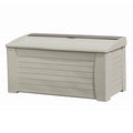 Taupe 127 gal Deck Box with Seat I6059
