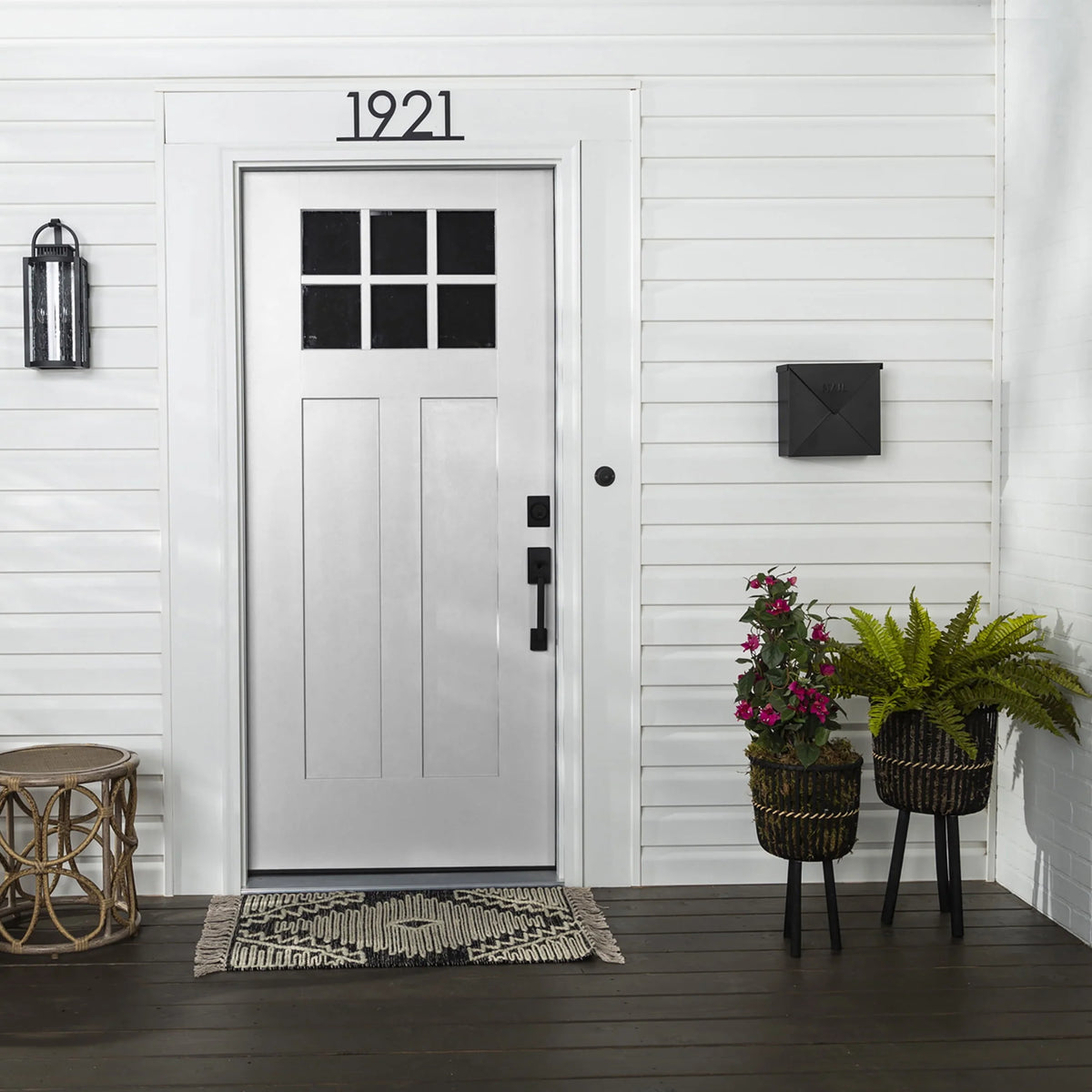 Satin White Door and Trim Paint W4286