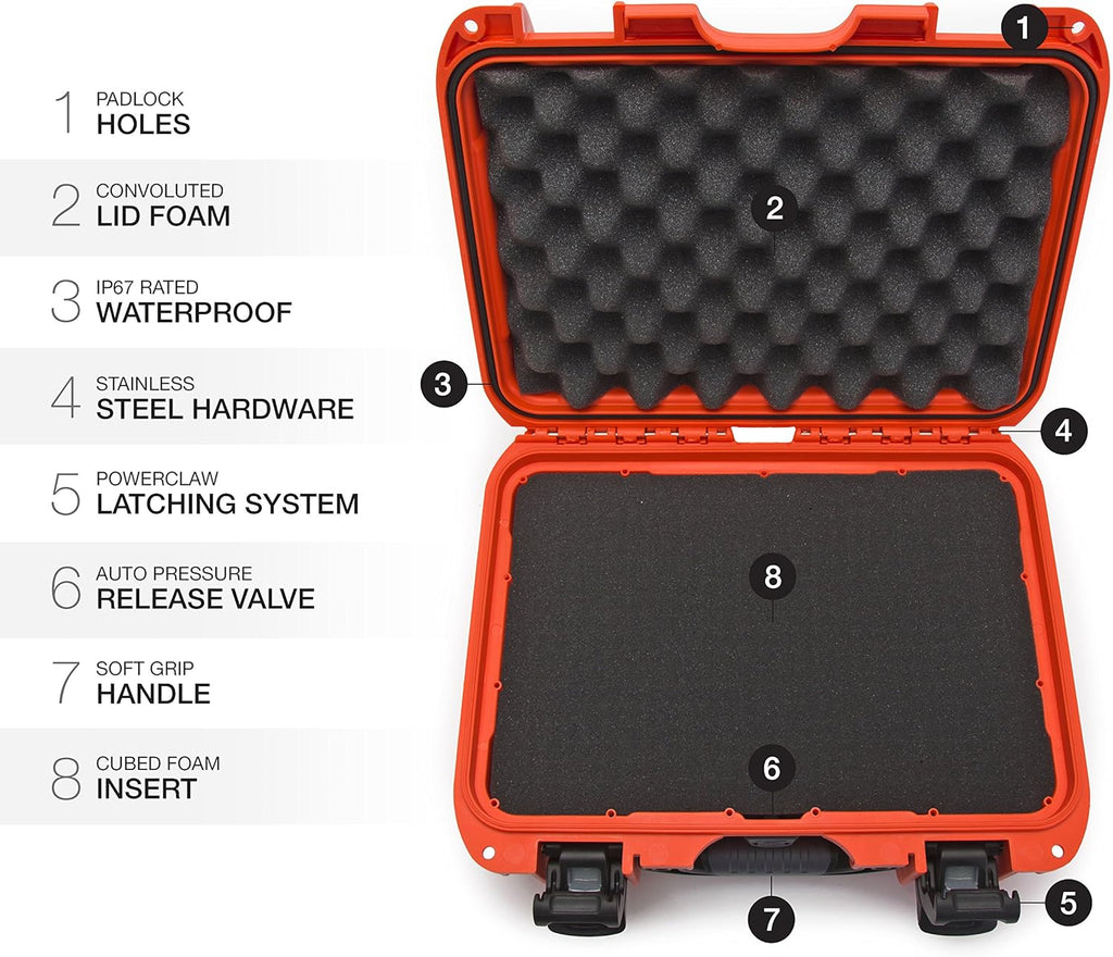 Orange Case with Foam T130