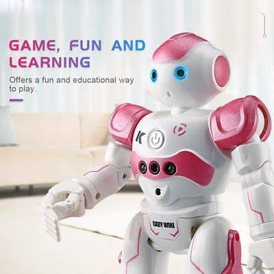 Smart Remote-Controlled Robot Toy with Music Lights S90843