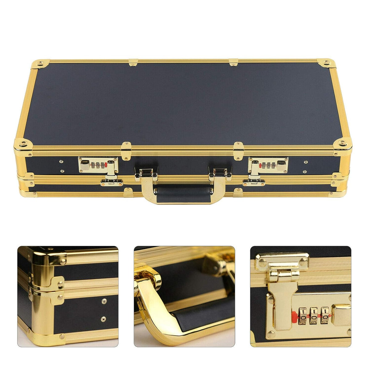 Barber Case Suitcase Carrying Case for Clippers Trimmers Scissors Combs Tools R670513