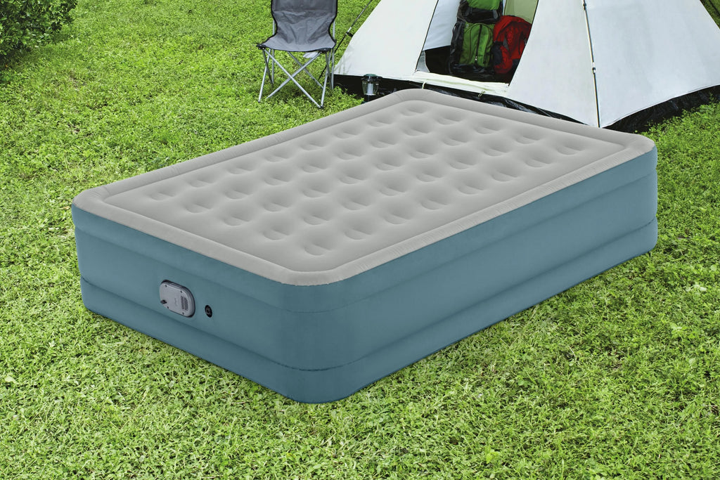 Queen Air Mattress with Rechargeable Pump T766017