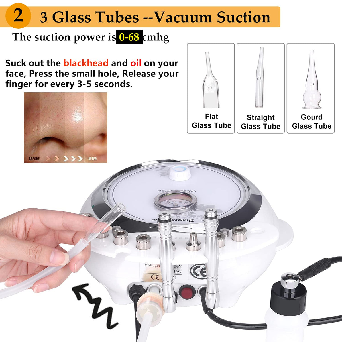 3-in-1 Diamond Facial Machine B483