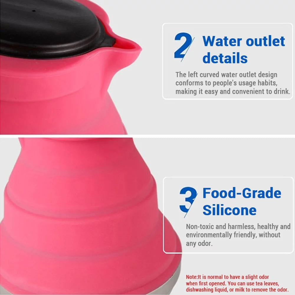 Foldable Silicone Kettle 1500ML P374162