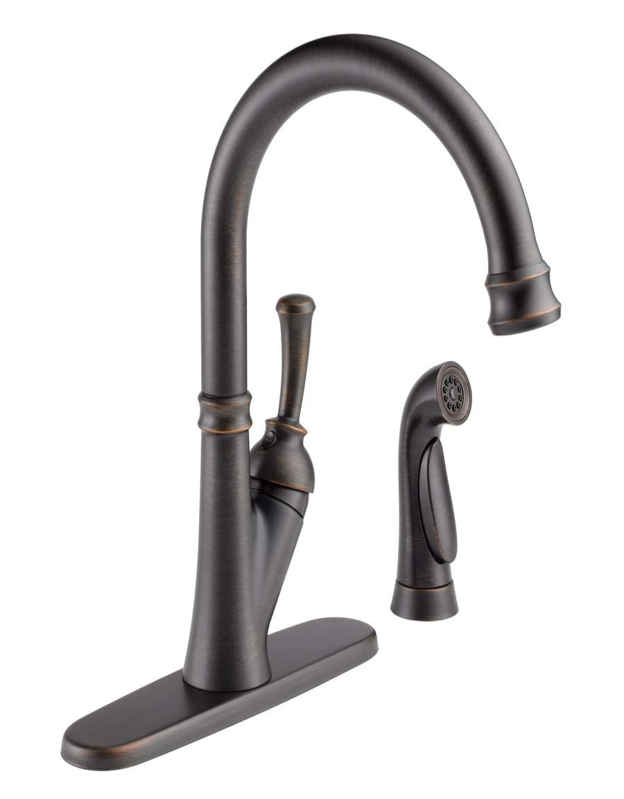Venetian Bronze 1-Handle High-Arc Kitchen Faucet A269