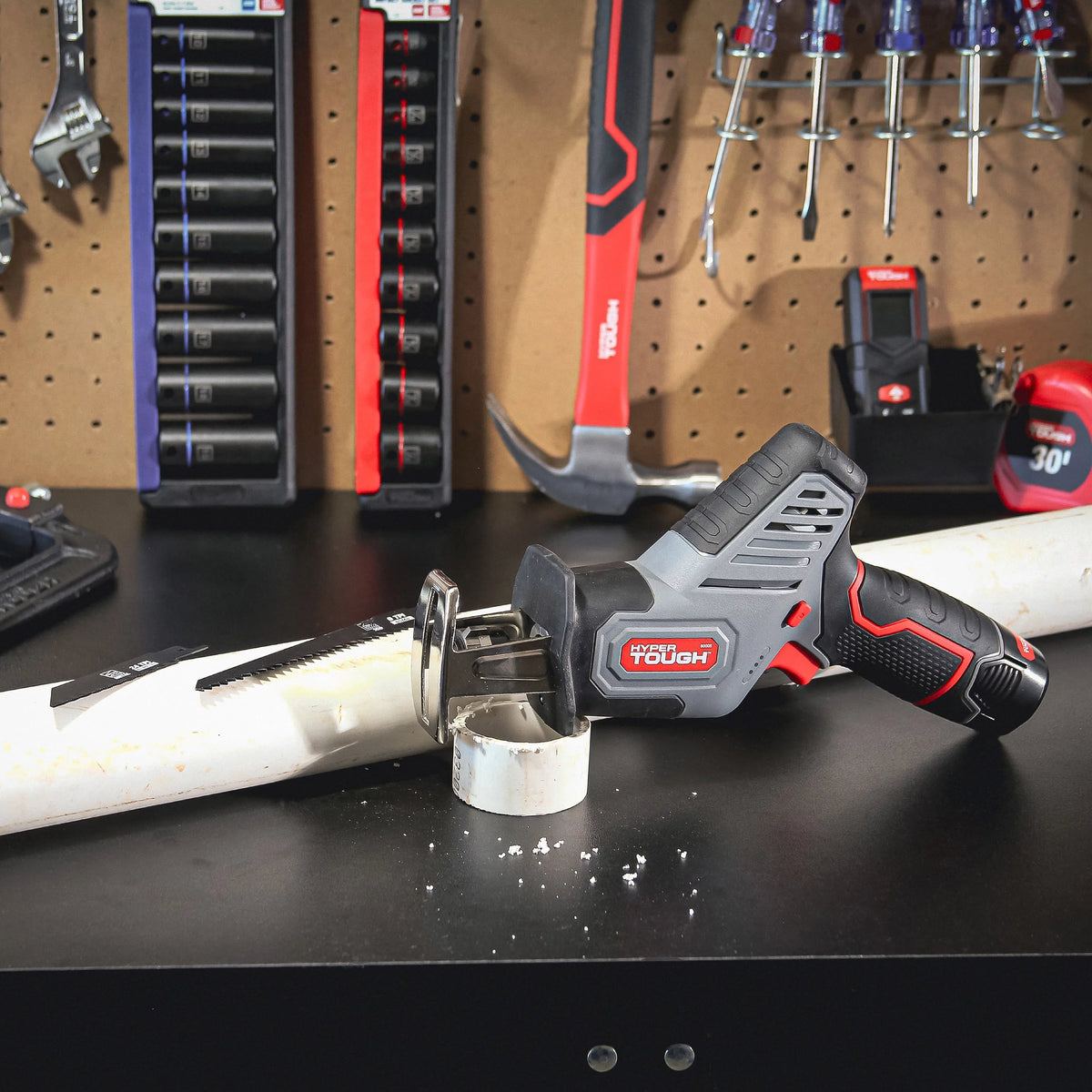 12V Max Lithium-Ion Compact Reciprocating Saw with Battery and Charger I941585