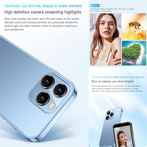 3.0 Inch Mini Smartphone 2GB 16GB Quad Core Android Dual Sim Light Blue T873