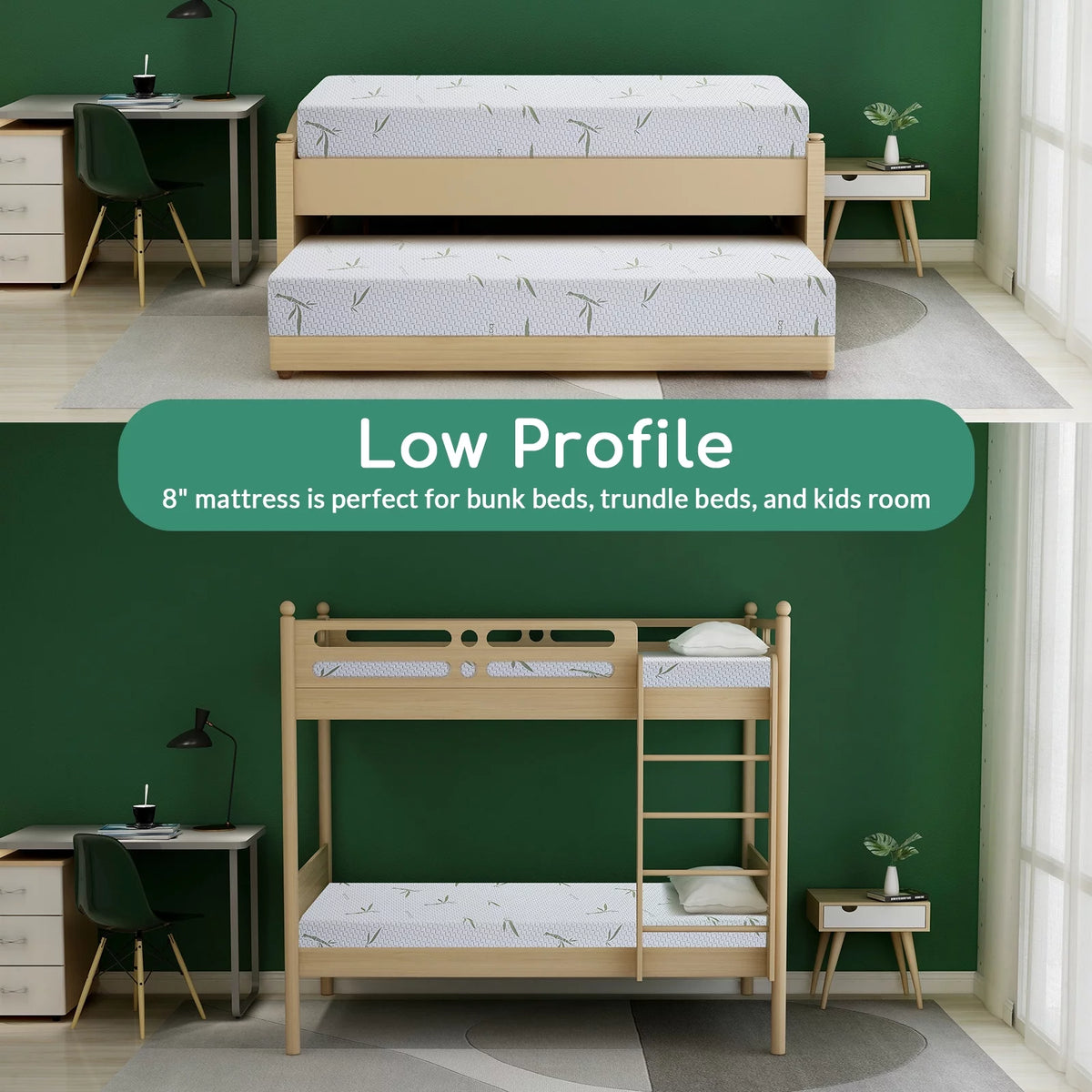 6 inch King Memory Foam Mattress J81243
